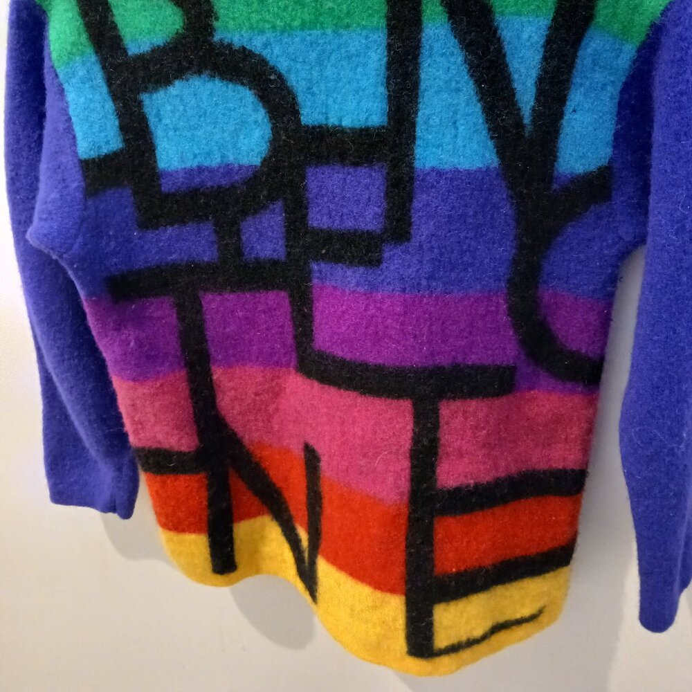 *Rare* Vintage United Colors of Benetton Wool Sweater - Picture 10 of 10